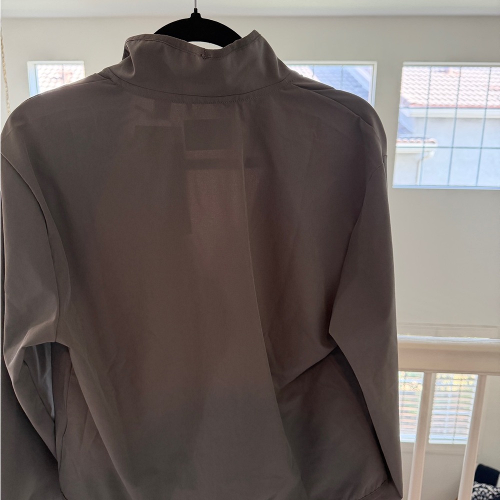 Adidas Light Gray Track Jacket - Picture 7 of 7